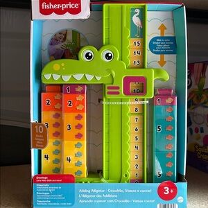 Fisher-Price Green Alligator Learning Toy